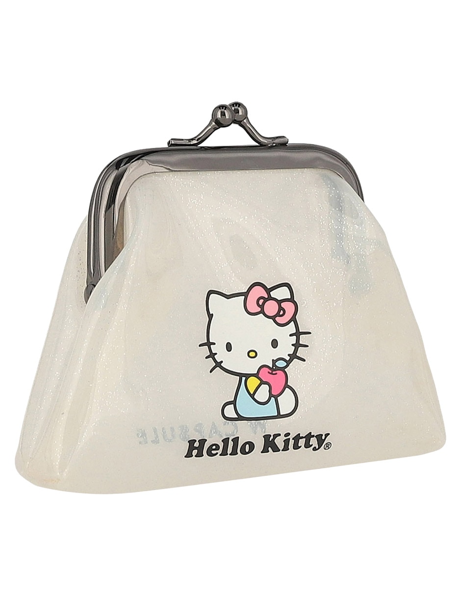 Set cosmetiquera para maquillaje Hello Kitty 3 piezas para mujer 20