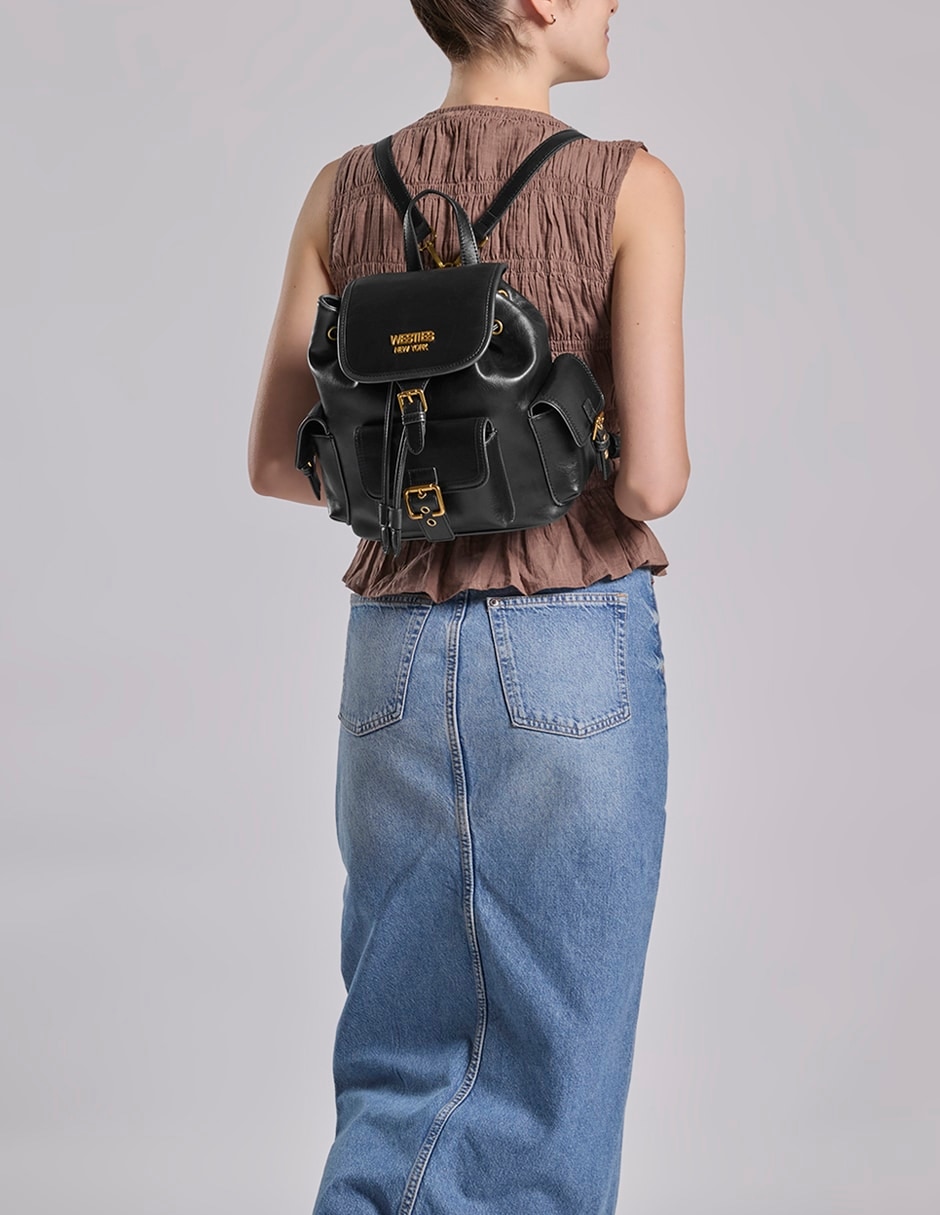 MOCHILA WESTIES BACKPACK HBJOJO, NEGRO