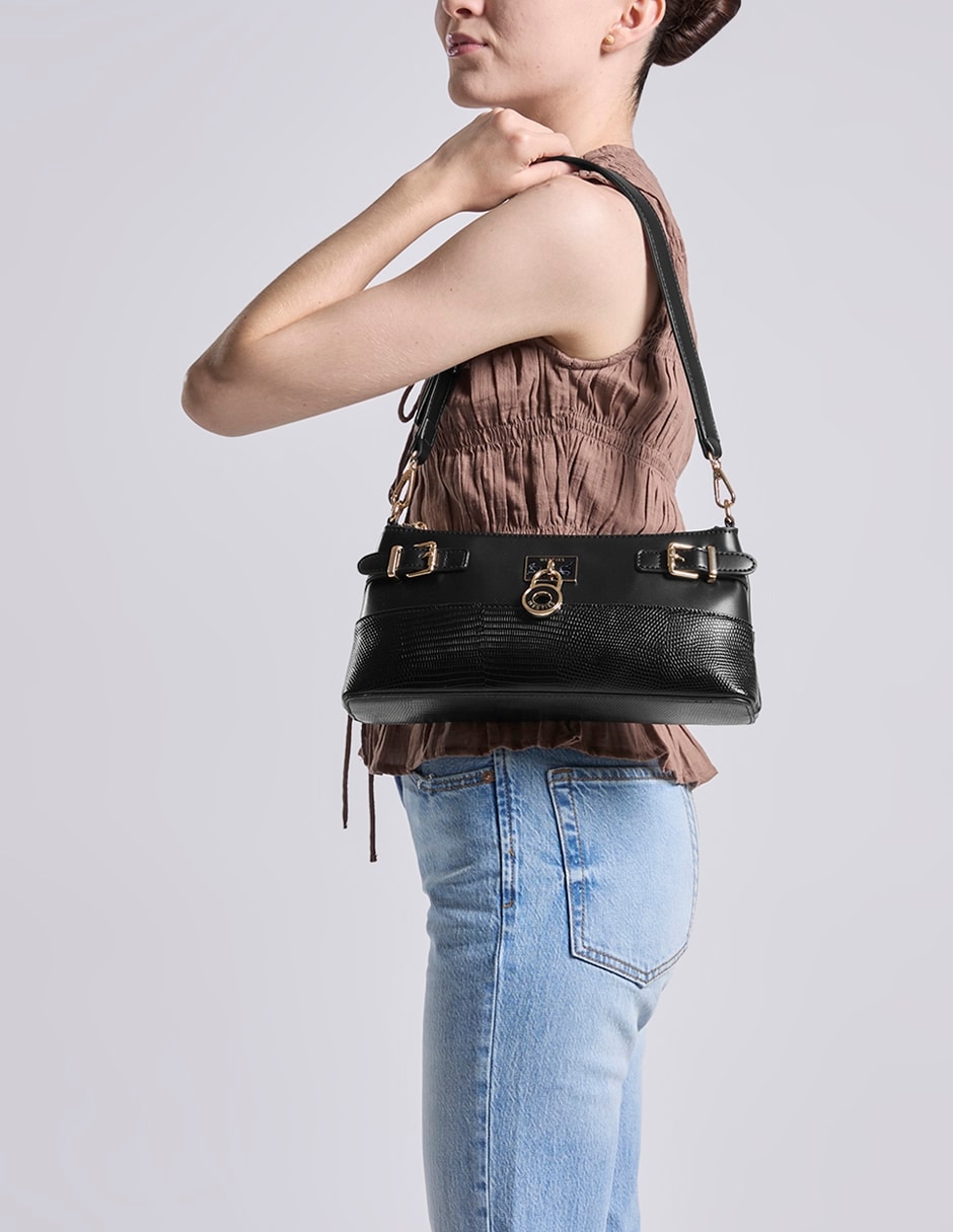 BOLSA CROSSBODY LISA MODELO HBDAISUKEWE (BLACK)