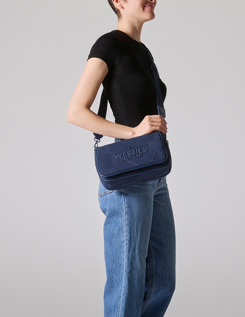 CROSSBODY WESTIES, AZUL MARINO