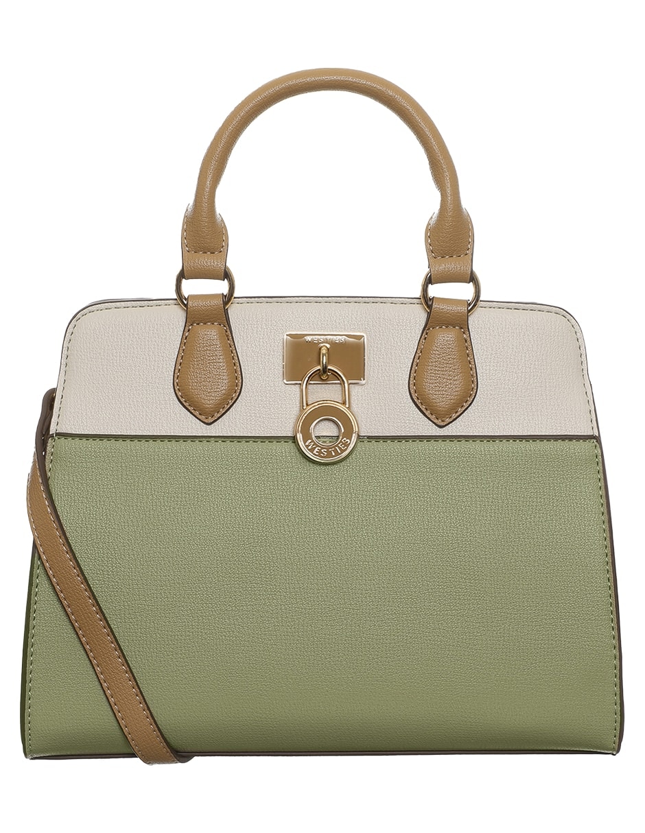 Bolsa satchel Farhan para mujer