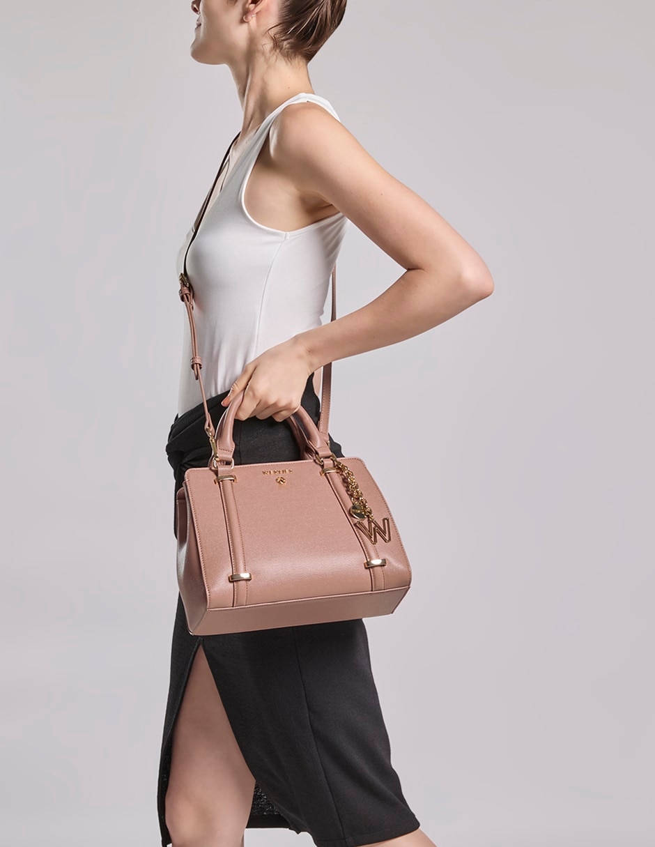 SATCHEL WESTIES, ROSA CLARO