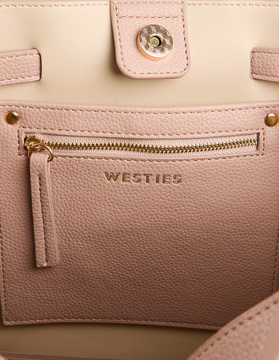 Bolsa satchel Altalune para mujer 4