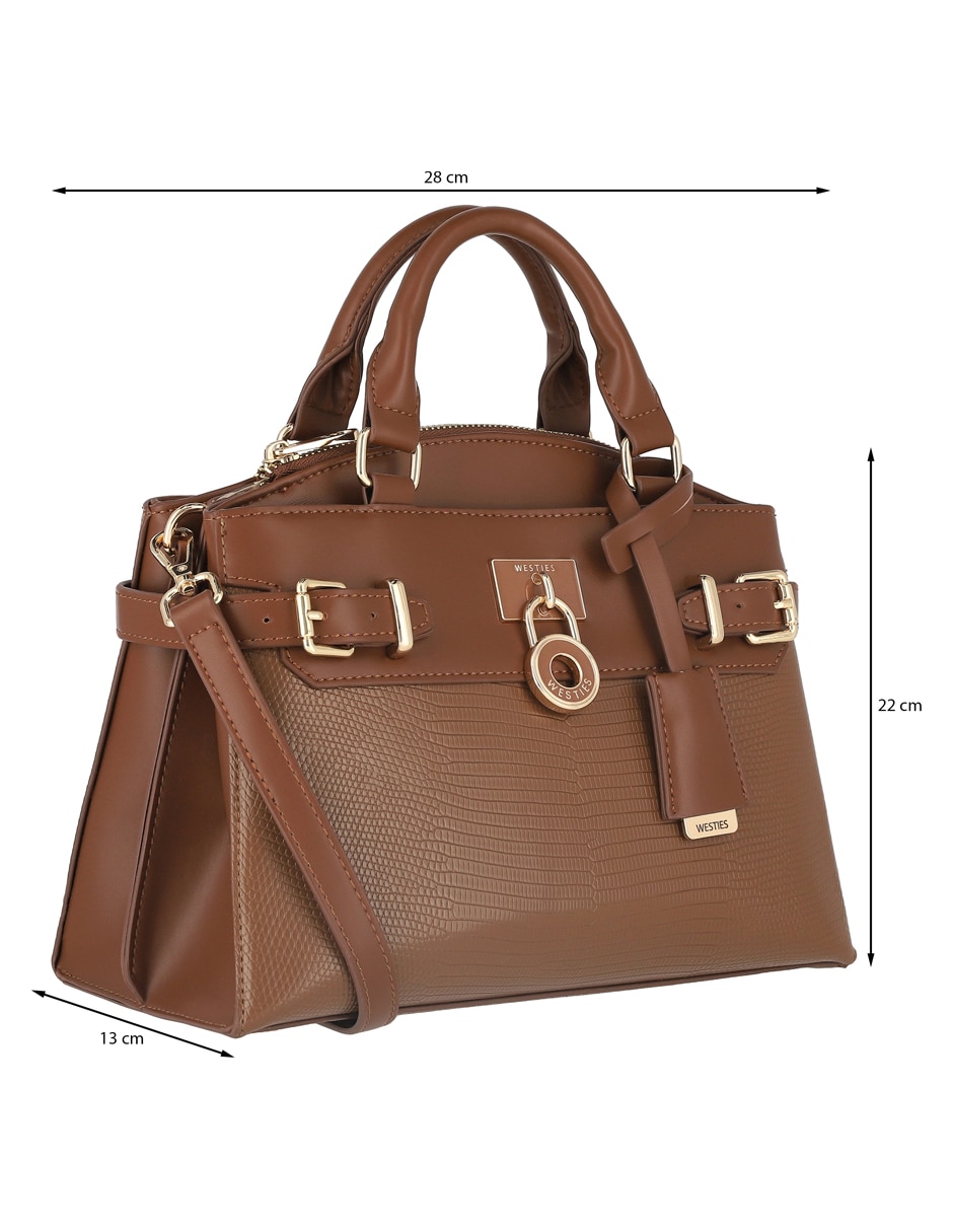BOLSA DE MANO LISA MODELO HBSERAPHINAWE (BLACK)