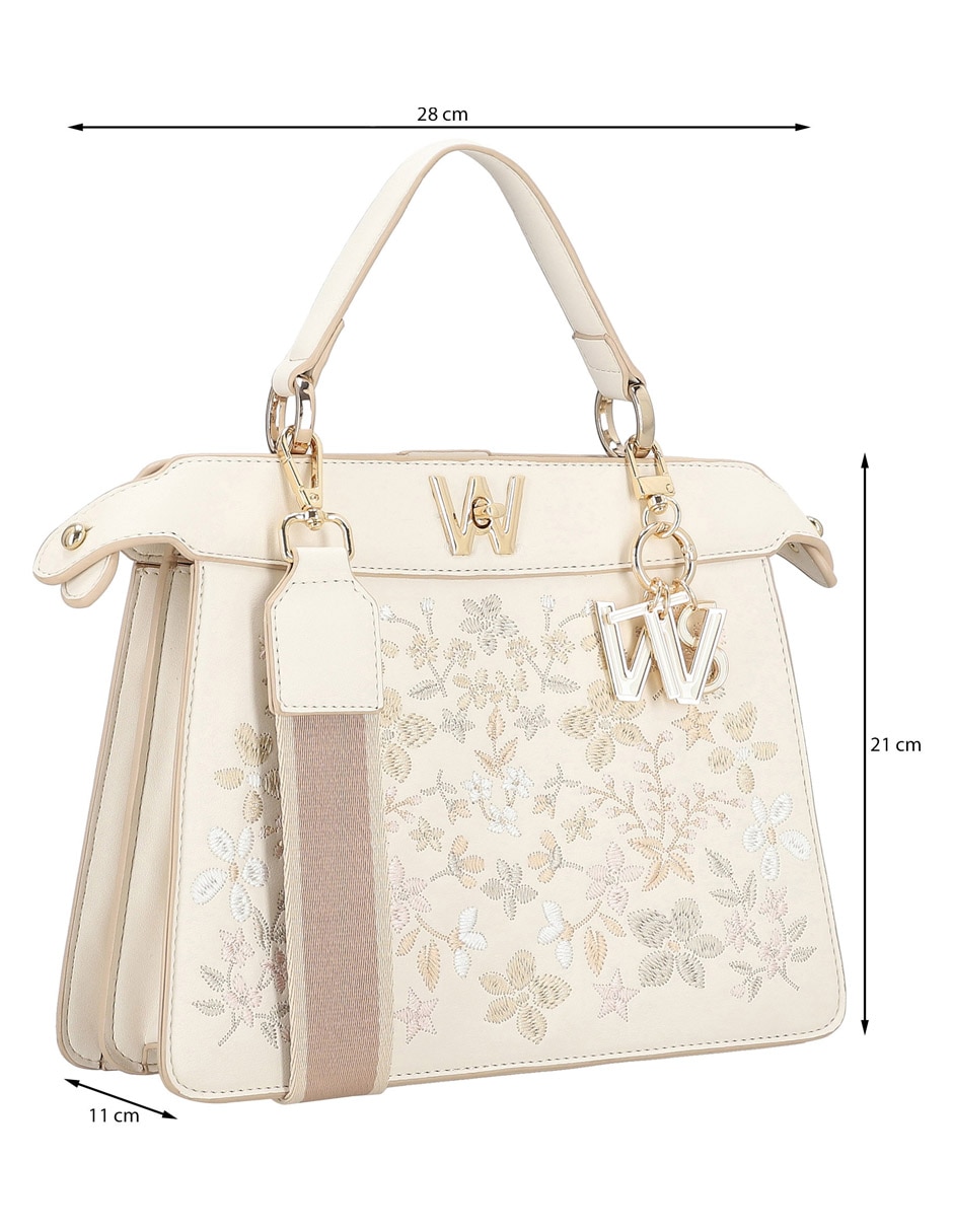 SATCHEL WESTIES, BEIGE