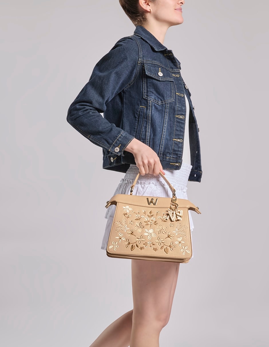 SATCHEL WESTIES, BEIGE
