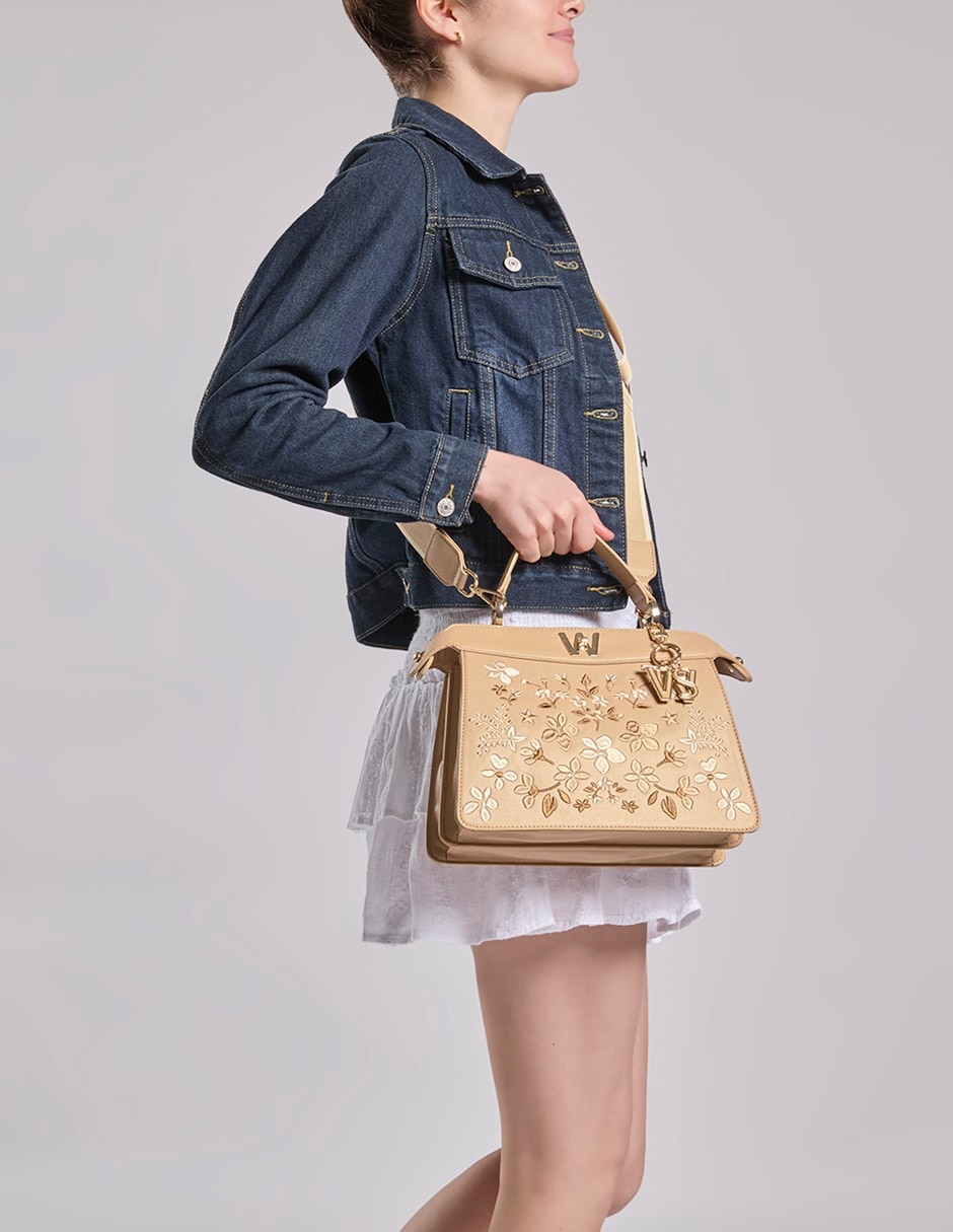 SATCHEL WESTIES, BEIGE