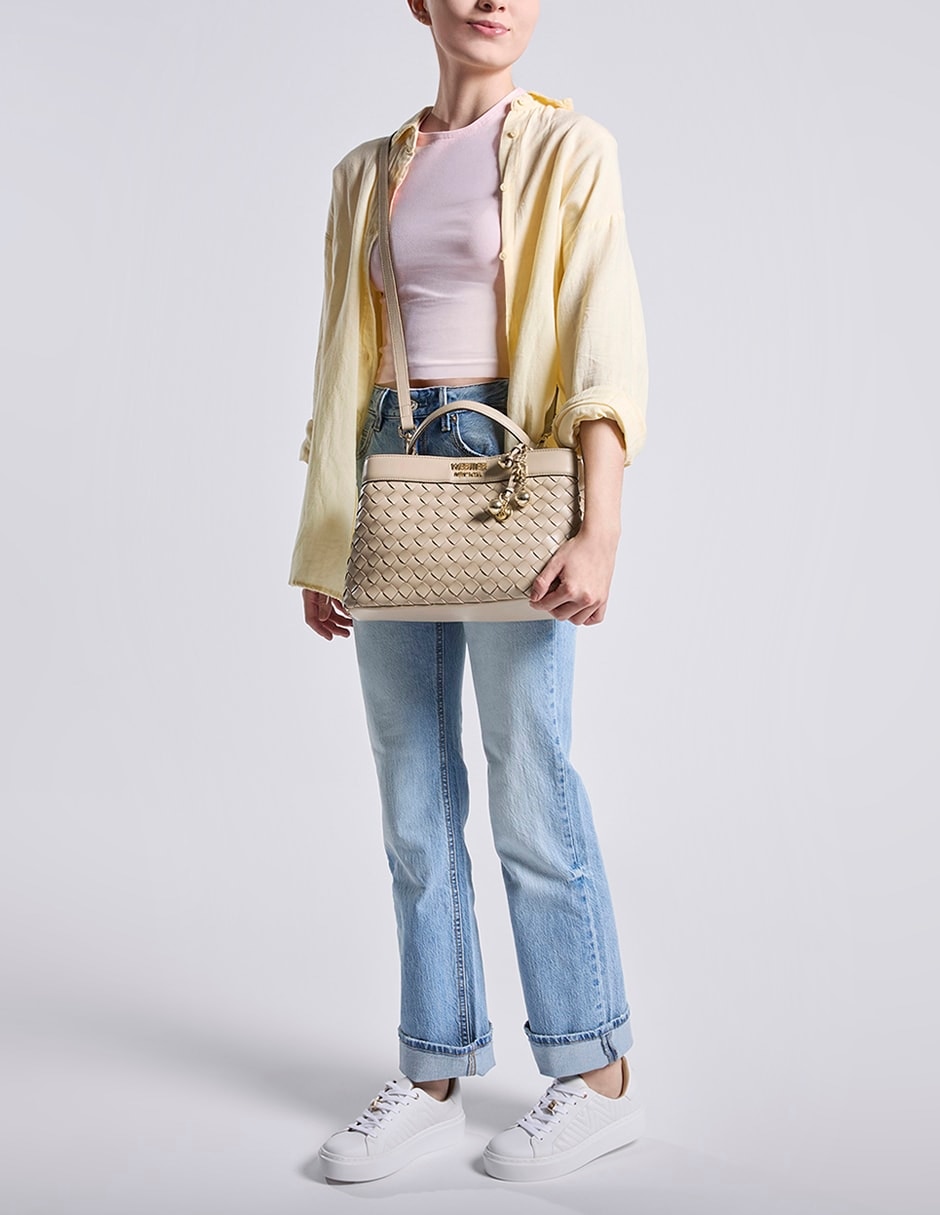 SATCHEL WESTIES, BEIGE