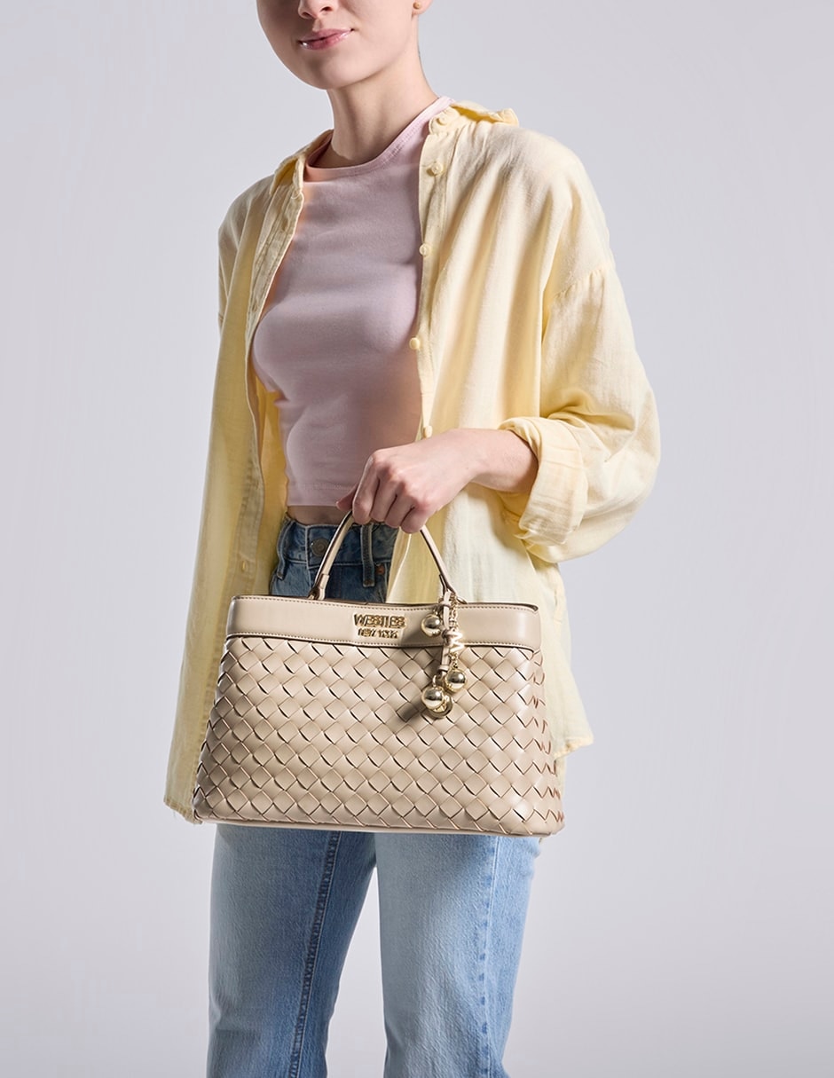 SATCHEL WESTIES, BEIGE