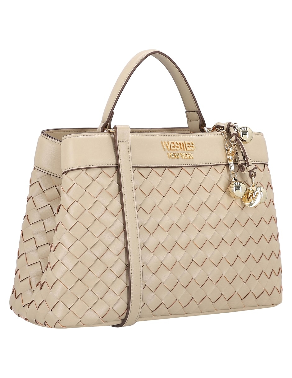 SATCHEL WESTIES, BEIGE