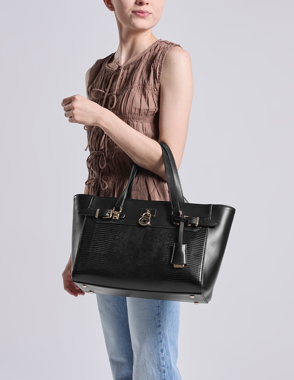 BOLSA TOTE LISA MODELO HBYUURIWE (BLACK)