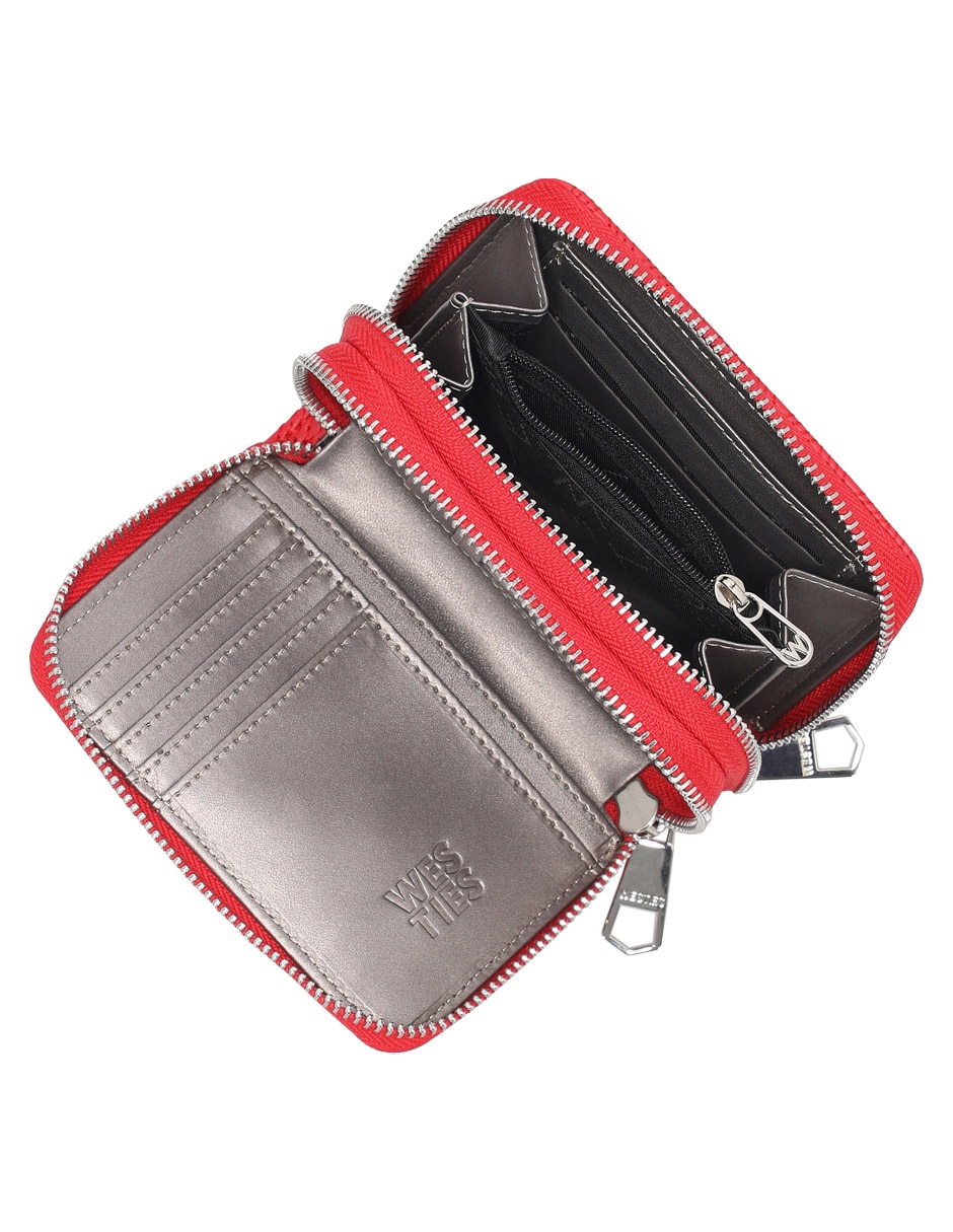CARTERA WESTIES CARTERA HBGARROS, ROJO