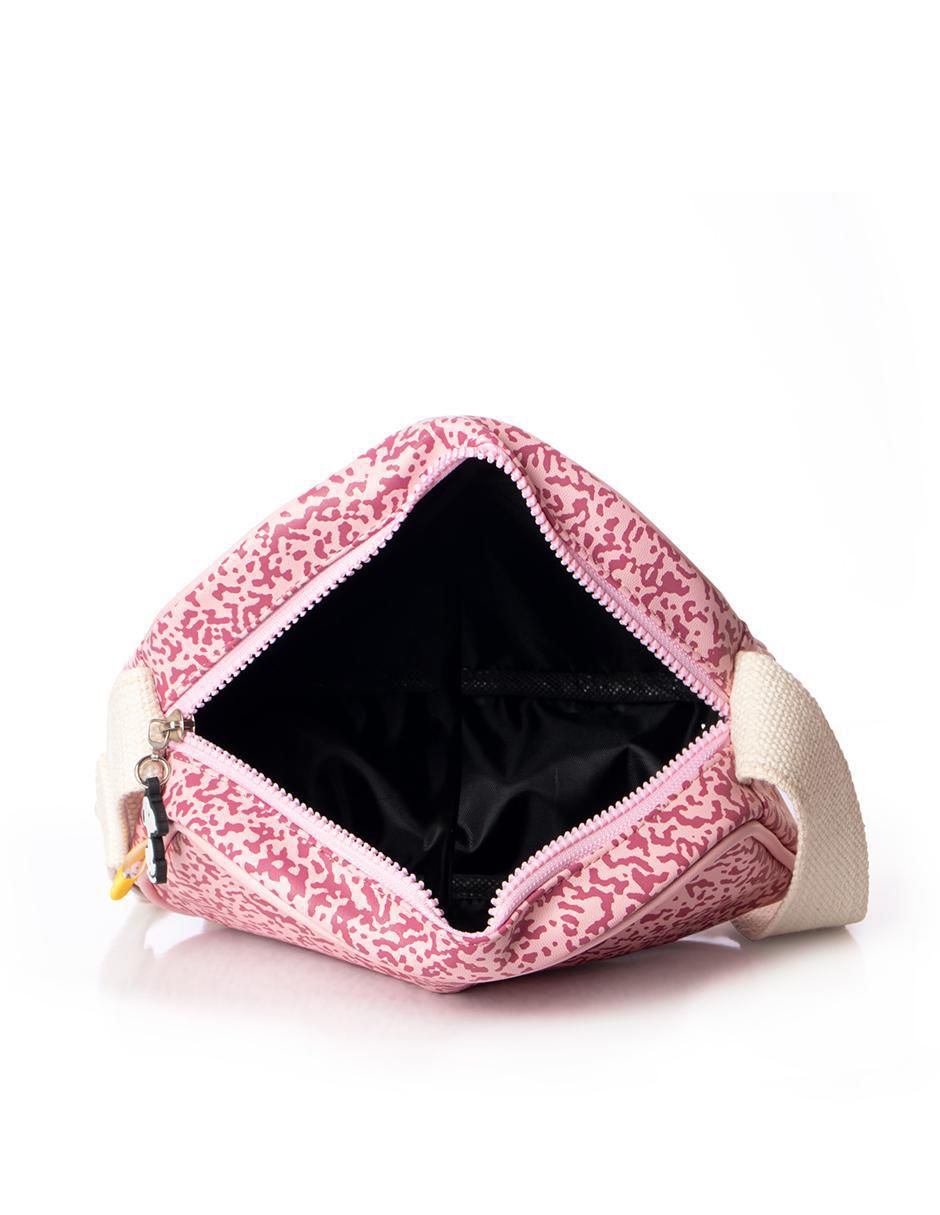 Bolsa crossbody Pink Varnish Snoopy para mujer 4