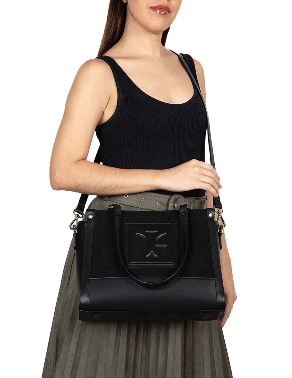 SATCHEL CLOE, NEGRO