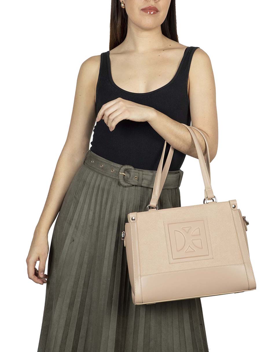 Bolsa satchel Nitara I para mujer 5
