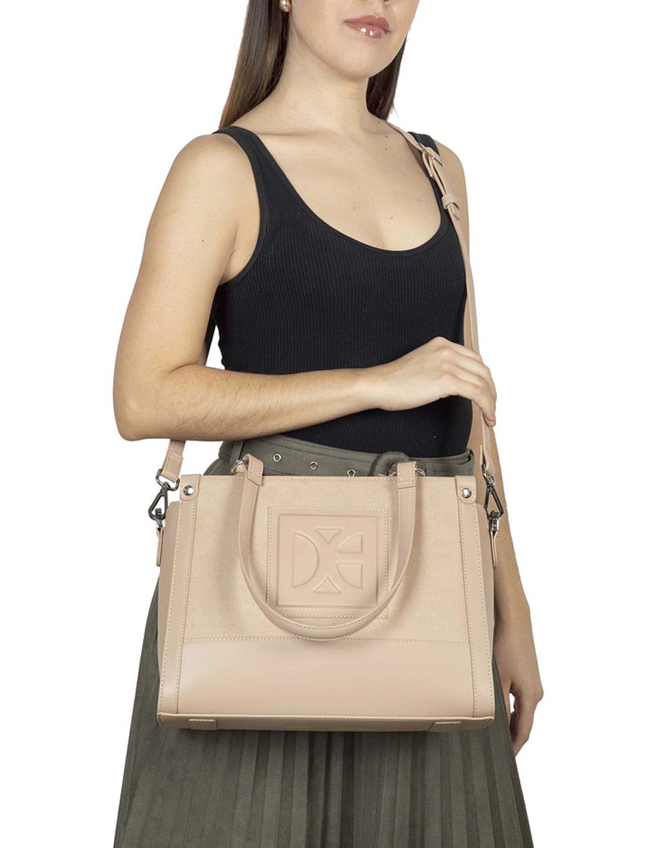 Bolsa satchel Nitara I para mujer 6