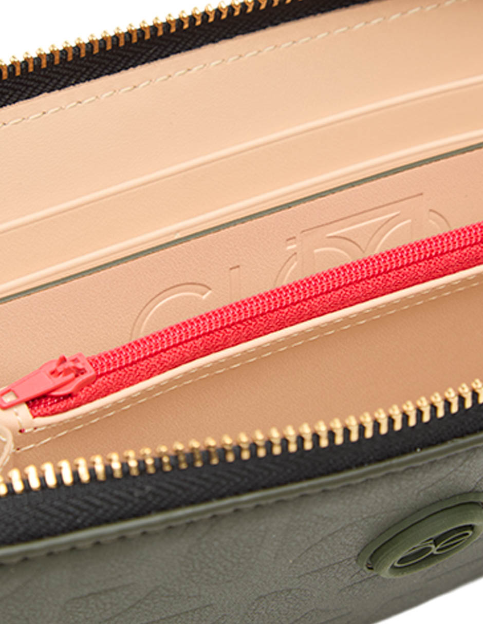 CARTERA CLOE CARTERA 7BIN, VERDE OLIVO