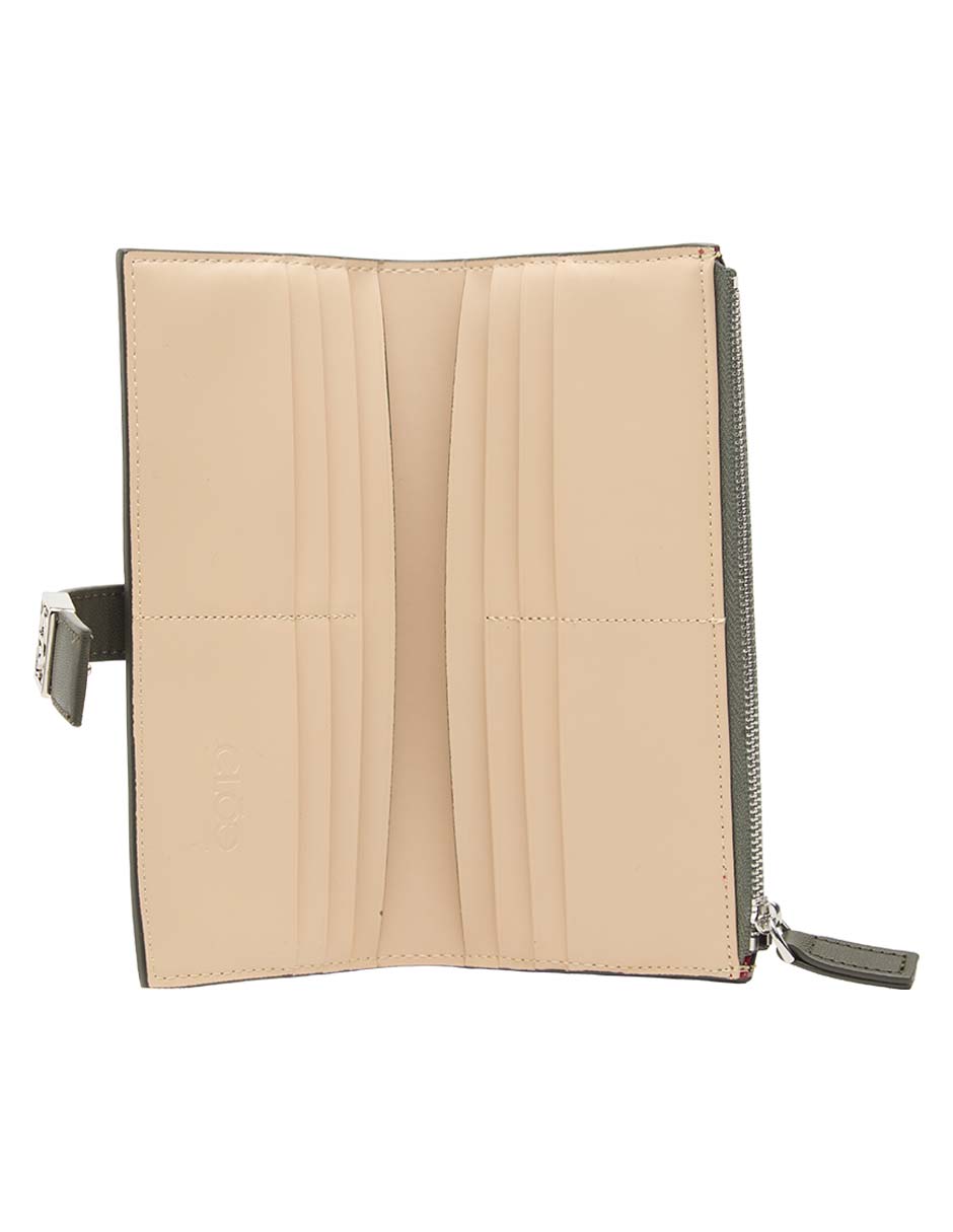 CARTERA CLOE CARTERA 7B, VERDE OBSCURO