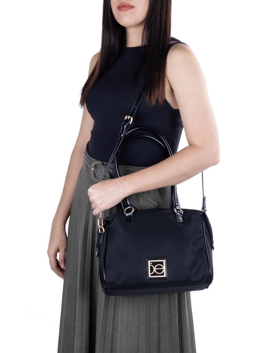 Bolsa bowler Aganli para mujer 8