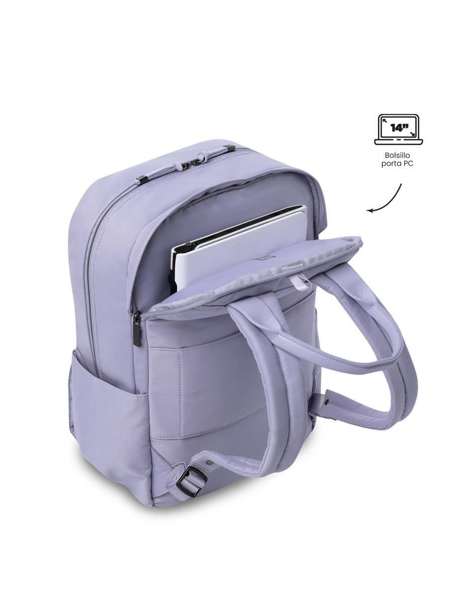 Mochila con portalaptop Toscana impermeable para mujer 4