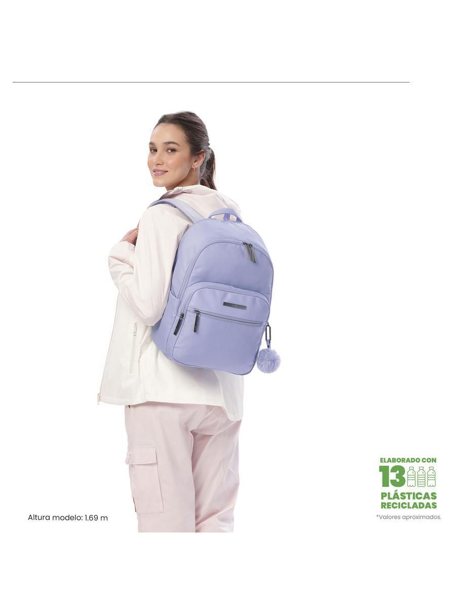 Mochila con portalaptop Adelaide impermeable para mujer 2