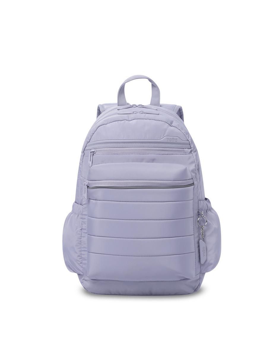 Mochila con portalaptop Plaine impermeable para mujer