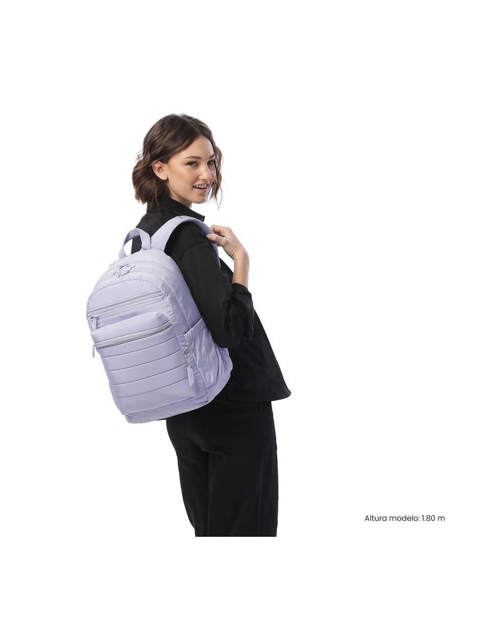 Mochila con portalaptop Plaine impermeable para mujer 2