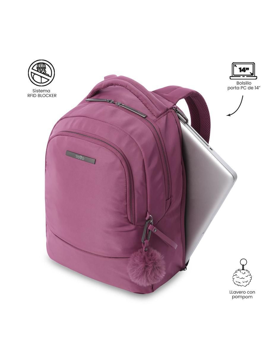 Mochila con portalaptop Adelaide impermeable para mujer 3