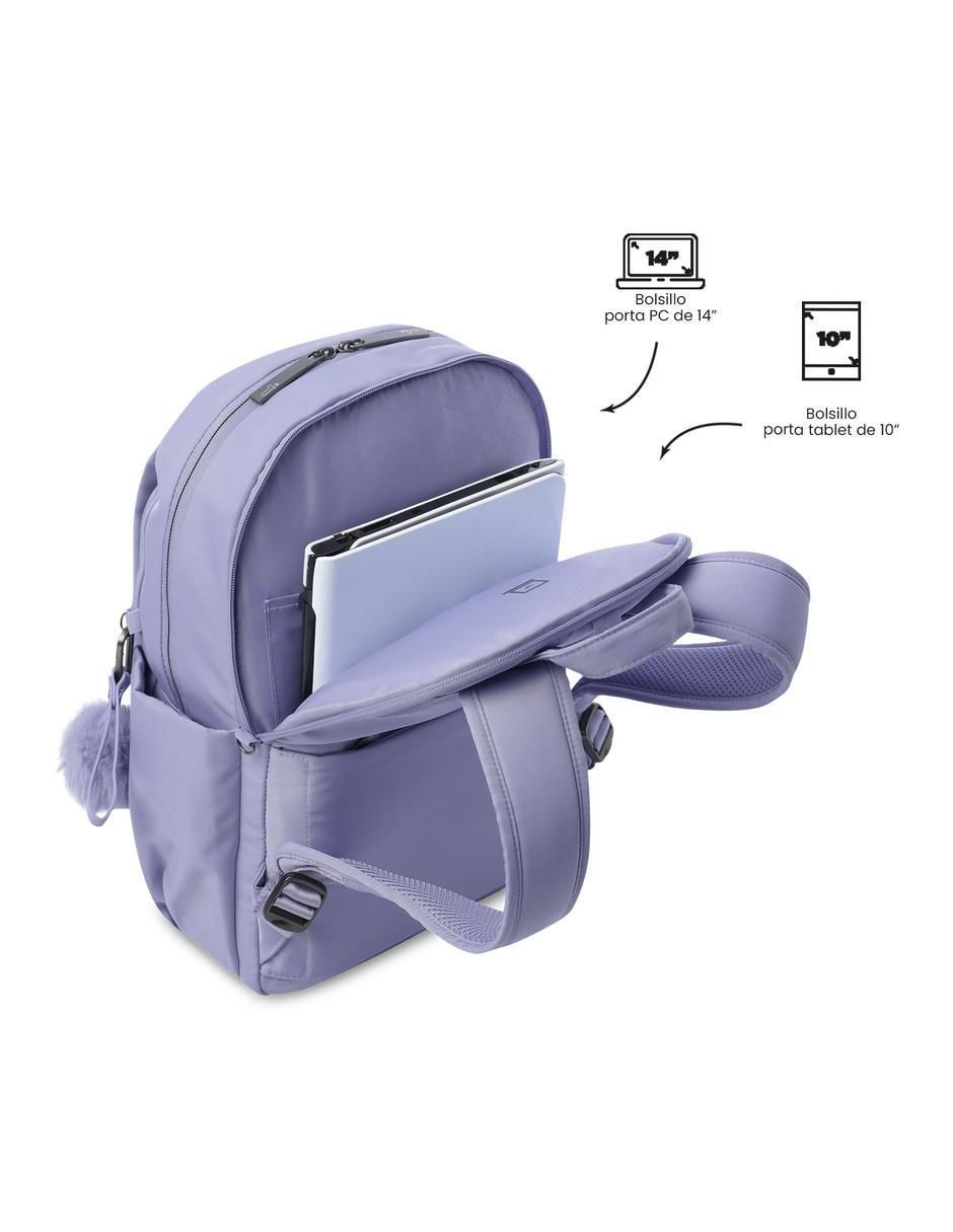Mochila con portalaptop Adelaide impermeable para mujer 4