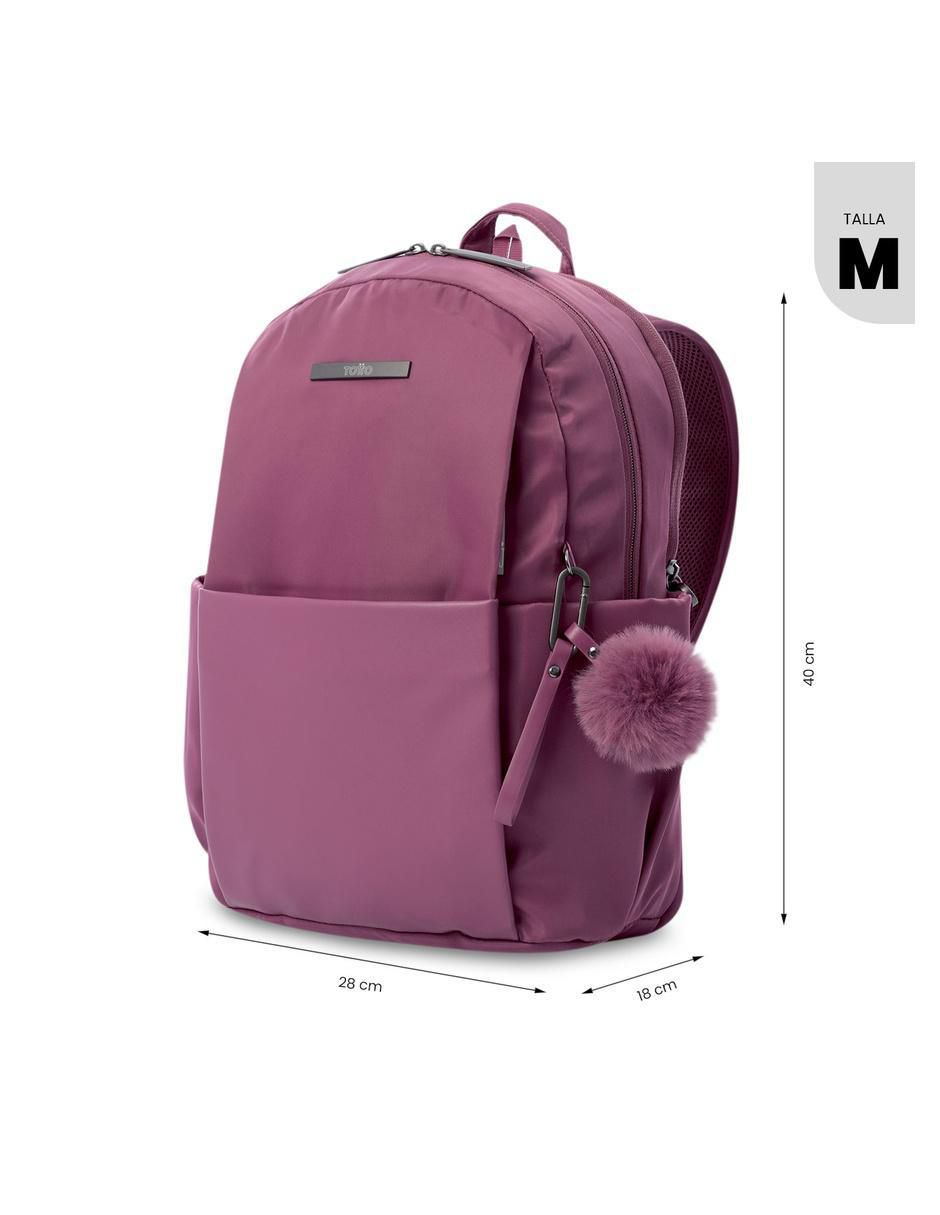 Mochila con portalaptop Adelaide impermeable para mujer 7