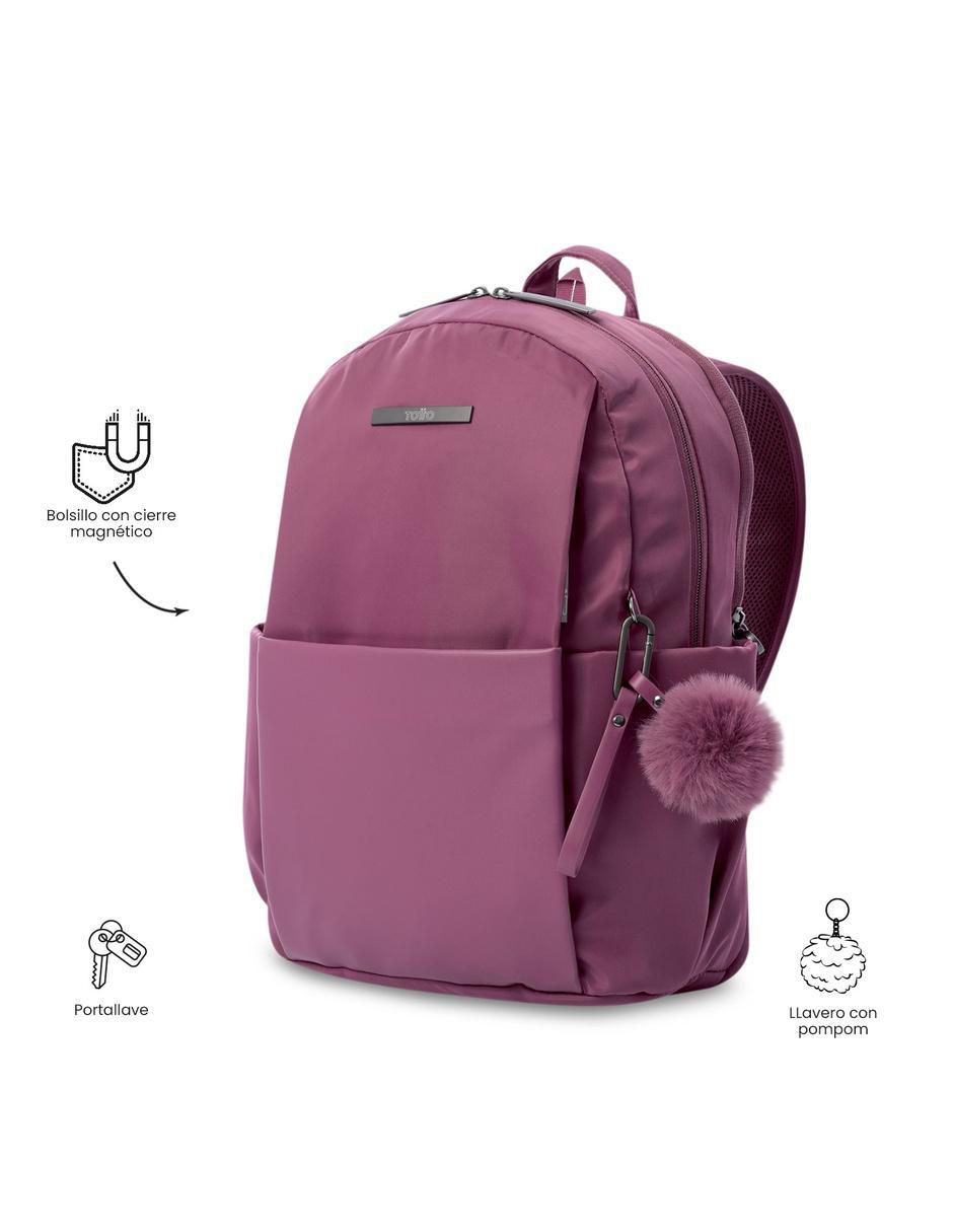 Mochila con portalaptop Adelaide impermeable para mujer 5