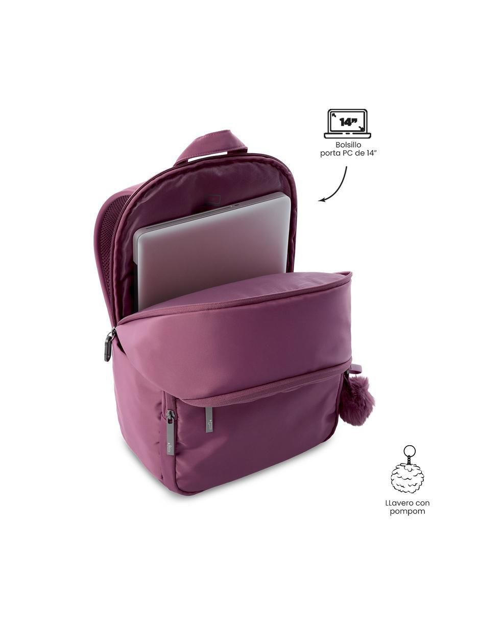Mochila con portalaptop Adelaide impermeable para mujer 4