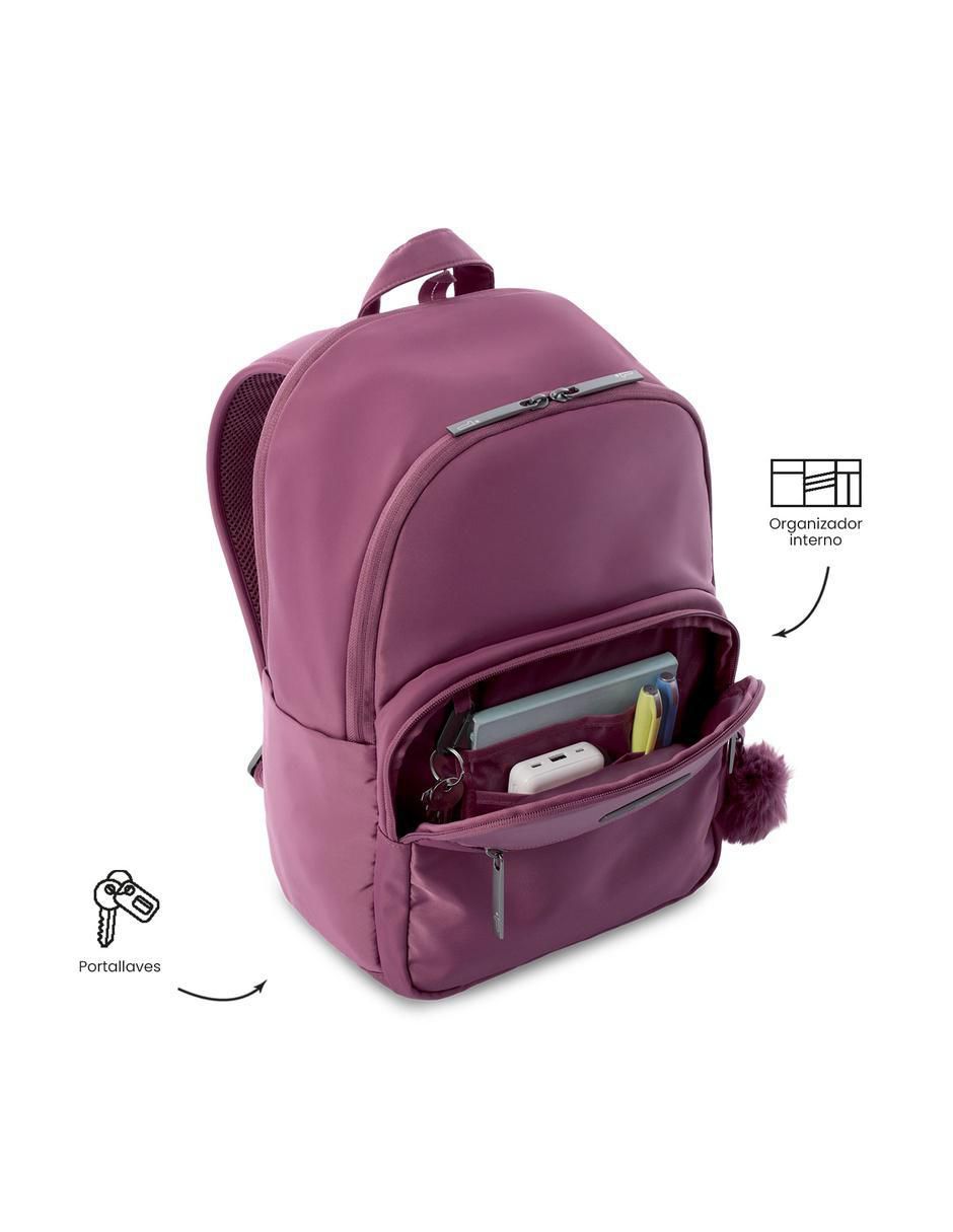 Mochila con portalaptop Adelaide impermeable para mujer 5