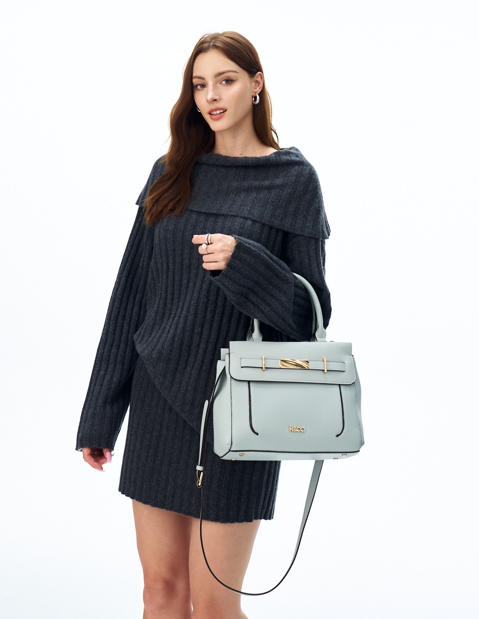 SATCHEL H&CO, GRIS