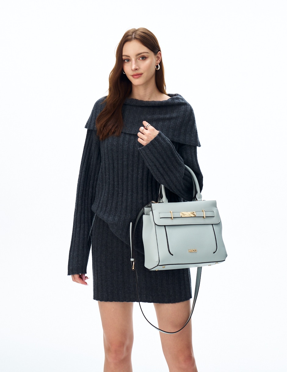 SATCHEL H&CO, GRIS