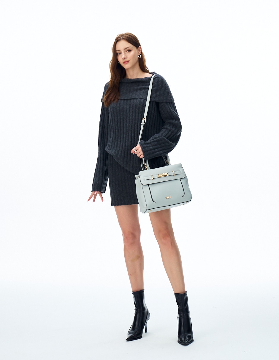 SATCHEL H&CO, GRIS