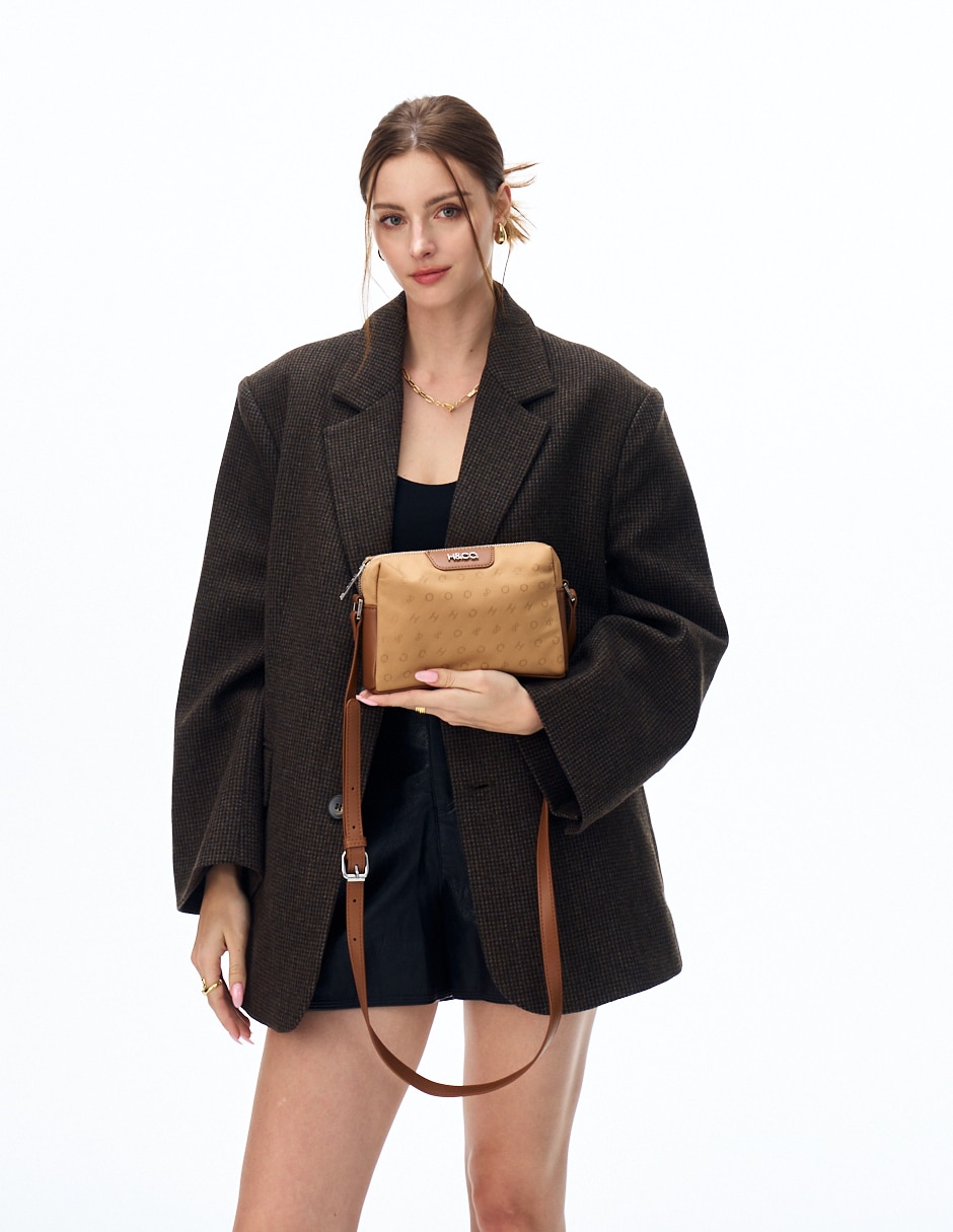 CROSSBODY H&CO, KHAKI