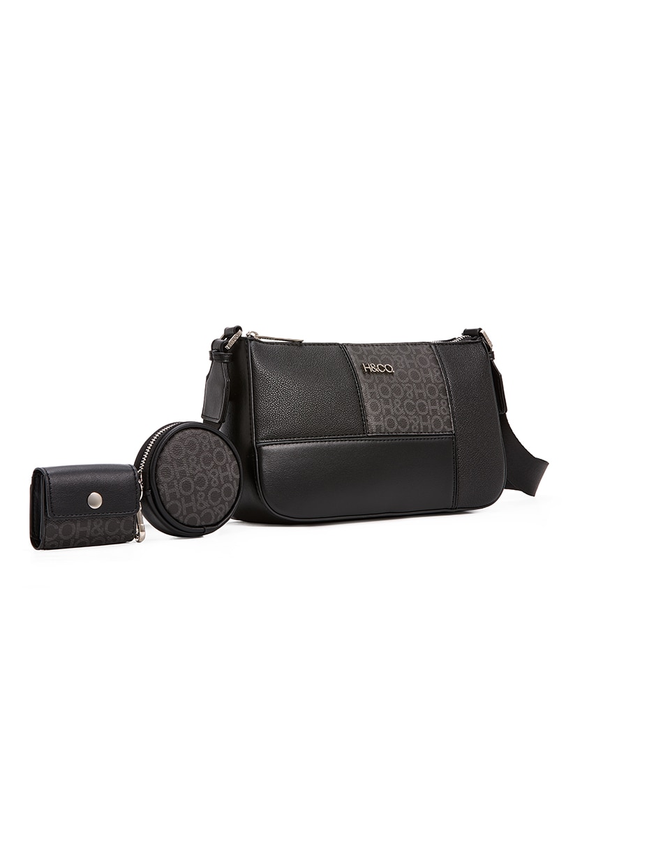 CROSSBODY H&CO, NEGRO