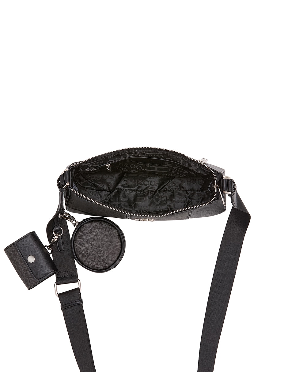 CROSSBODY H&CO, NEGRO