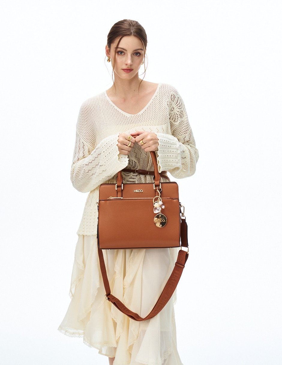 Bolsa satchel Ariadna para mujer 7