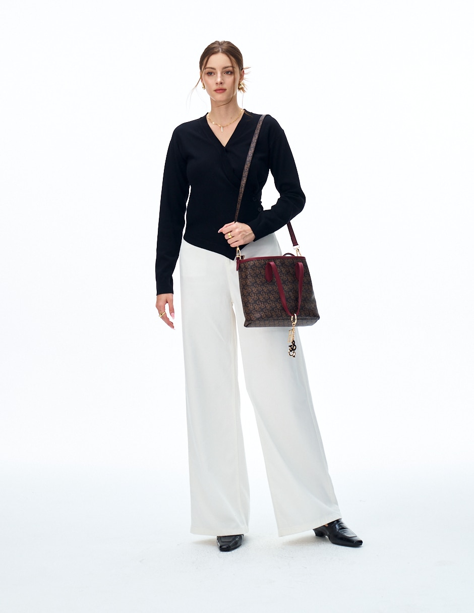 Bolsa satchel Avril para mujer 7