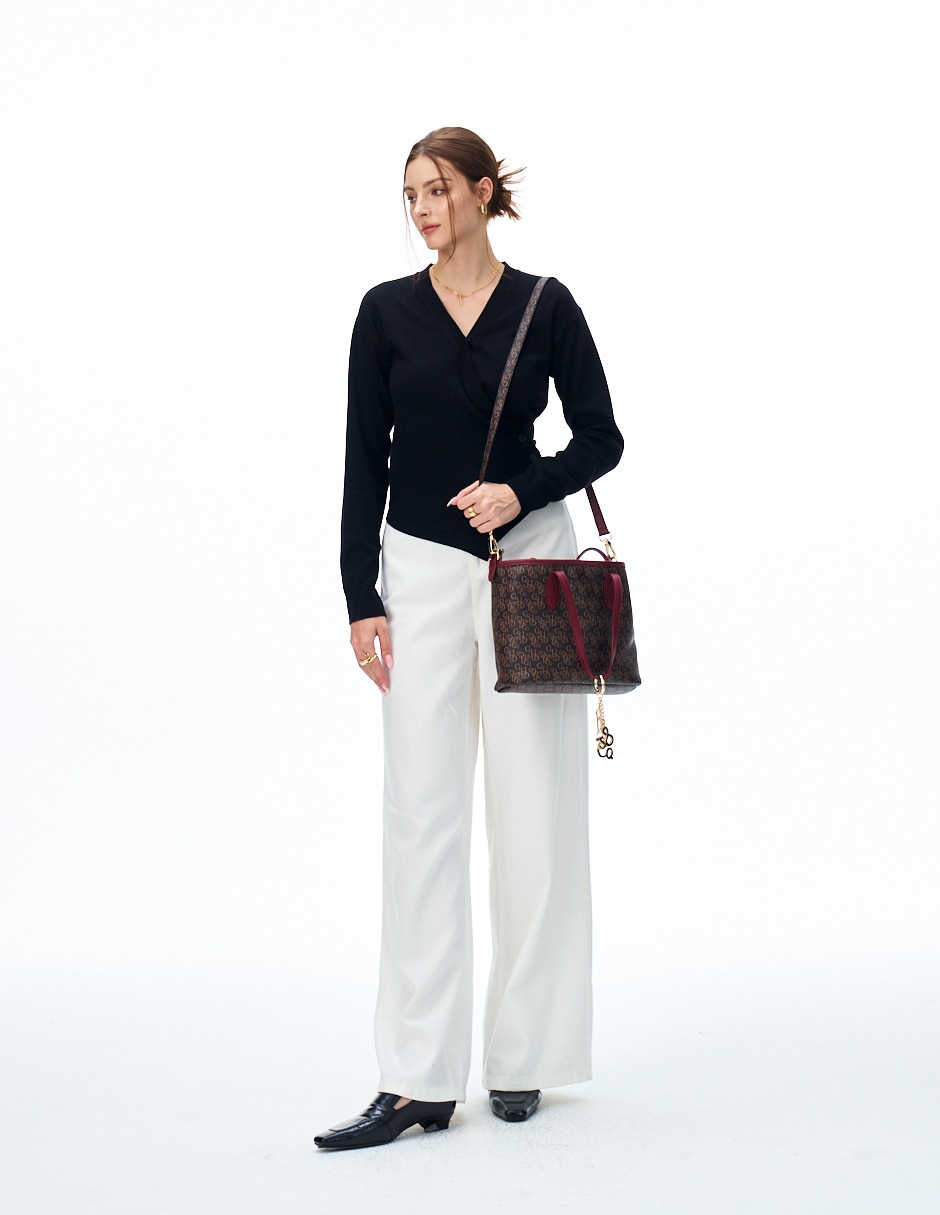 Bolsa satchel Avril para mujer 8