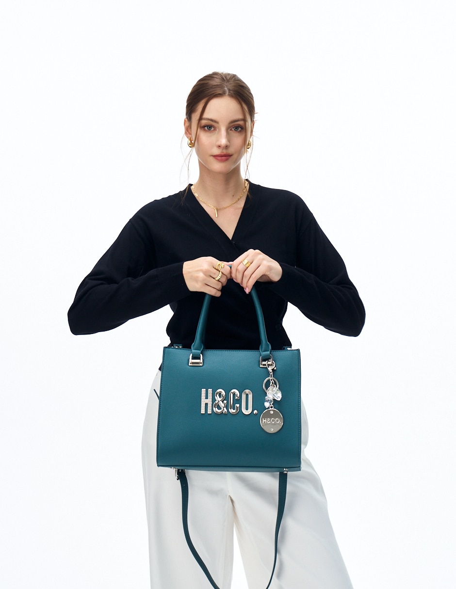 TOTE H&CO, VERDE AZULADO