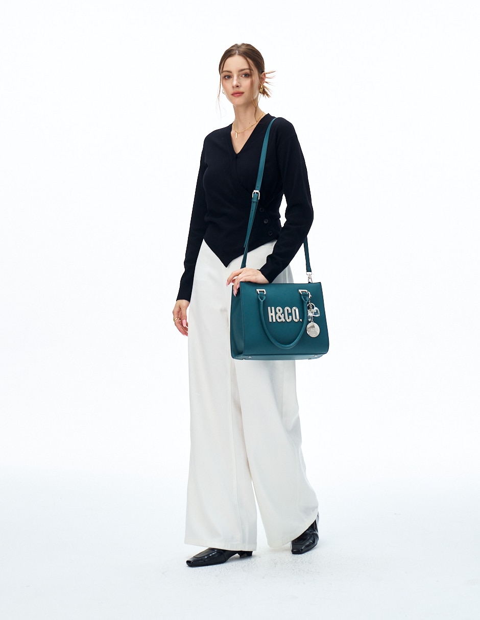 TOTE H&CO, VERDE AZULADO