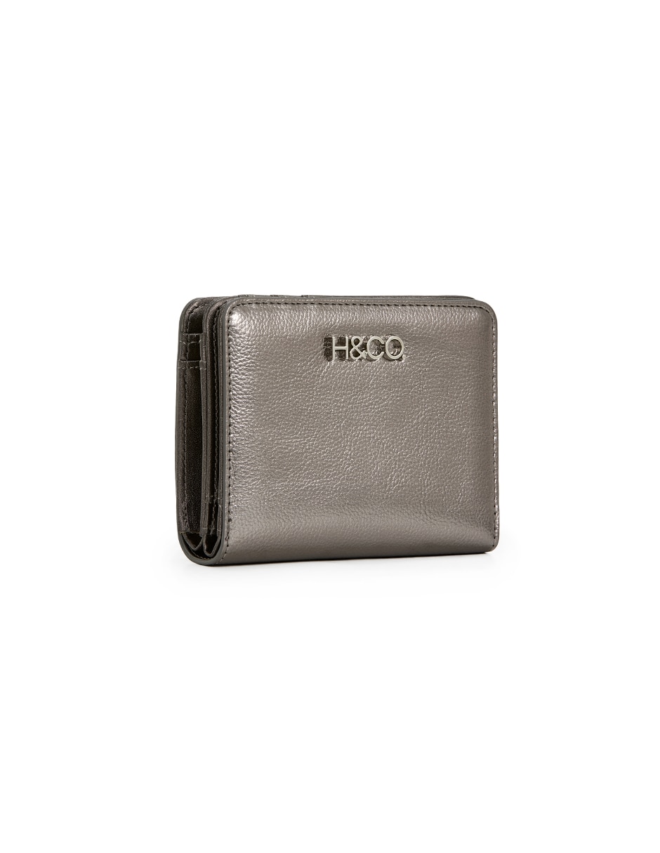 CARTERA H&CO CARTERA 7730, GRIS ACERO