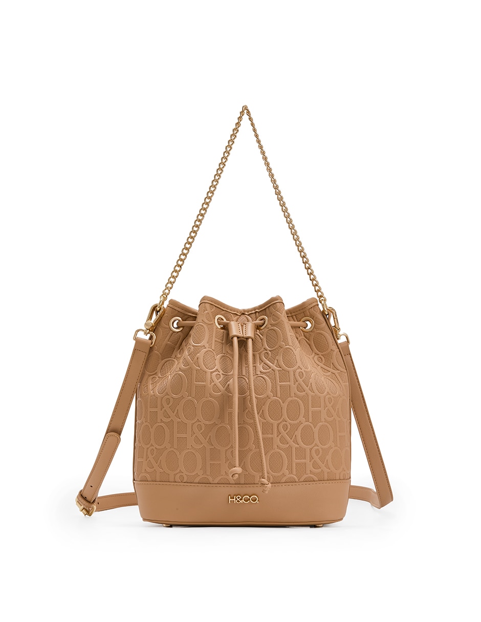Bolsa bucket Violetta para mujer
