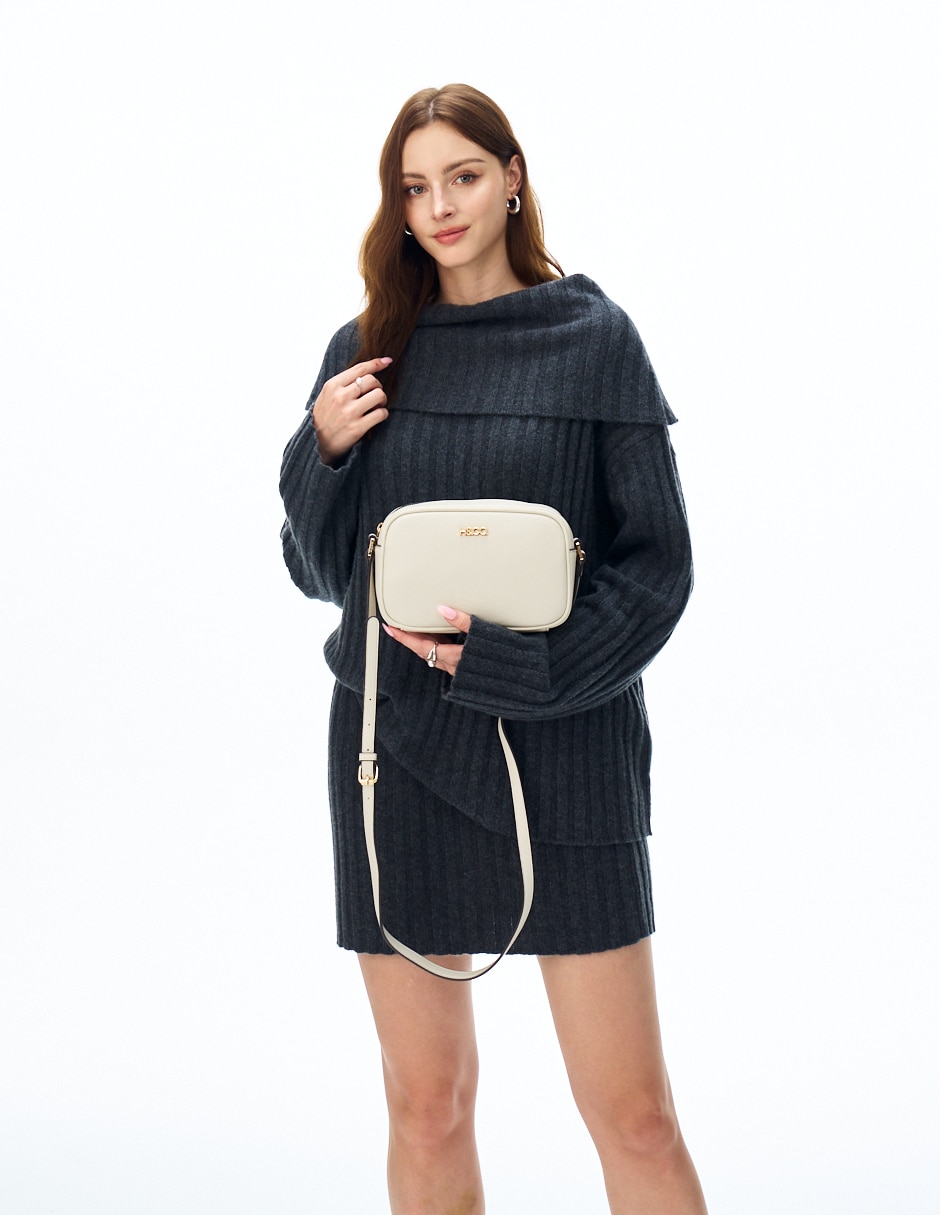 CROSSBODY H&CO, BEIGE