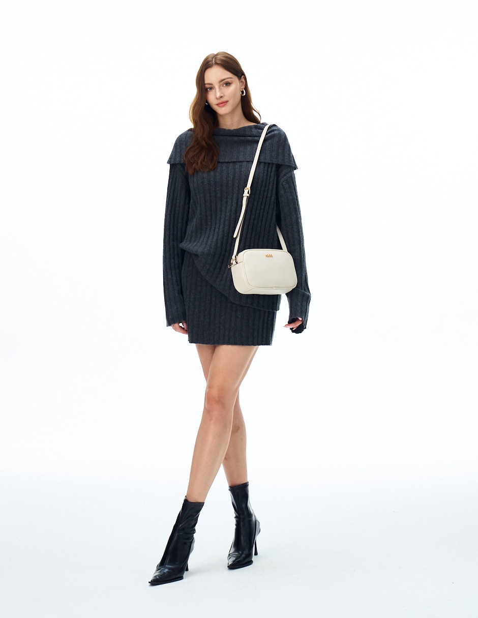 CROSSBODY H&CO, BEIGE