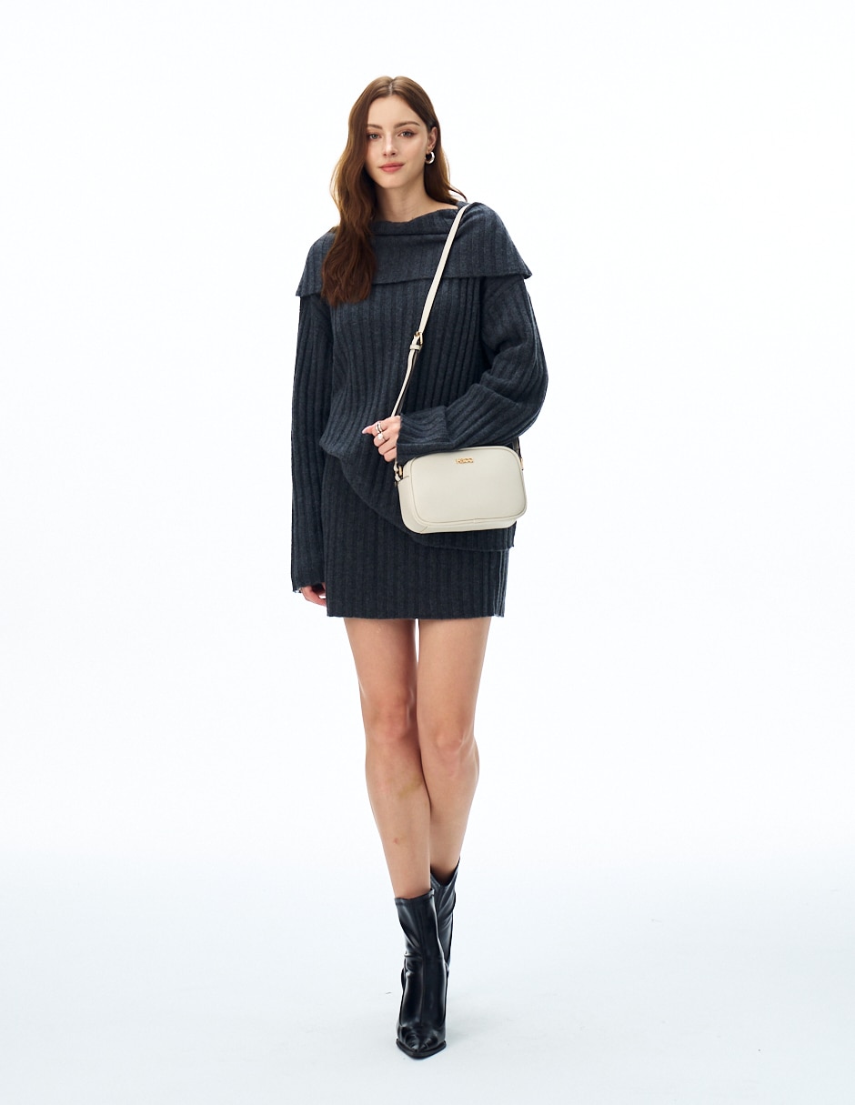CROSSBODY H&CO, BEIGE