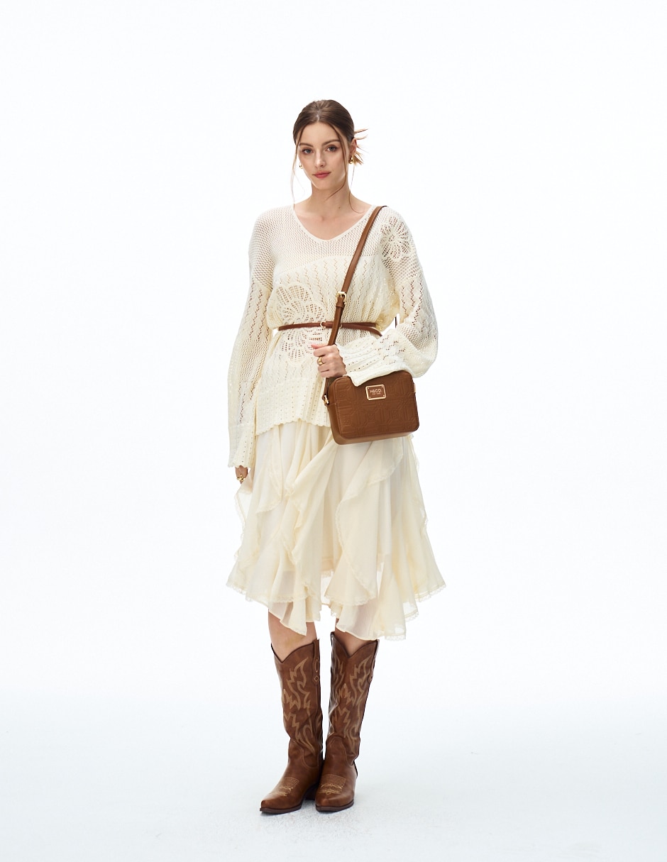 Bolsa crossbody Caro para mujer 8